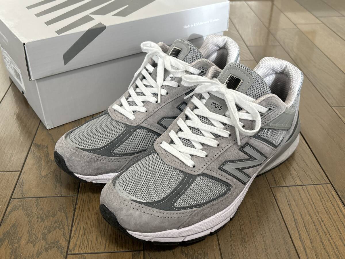 new balance M990GL5 US9 27.0㎝ ニューバランス グレー_画像1