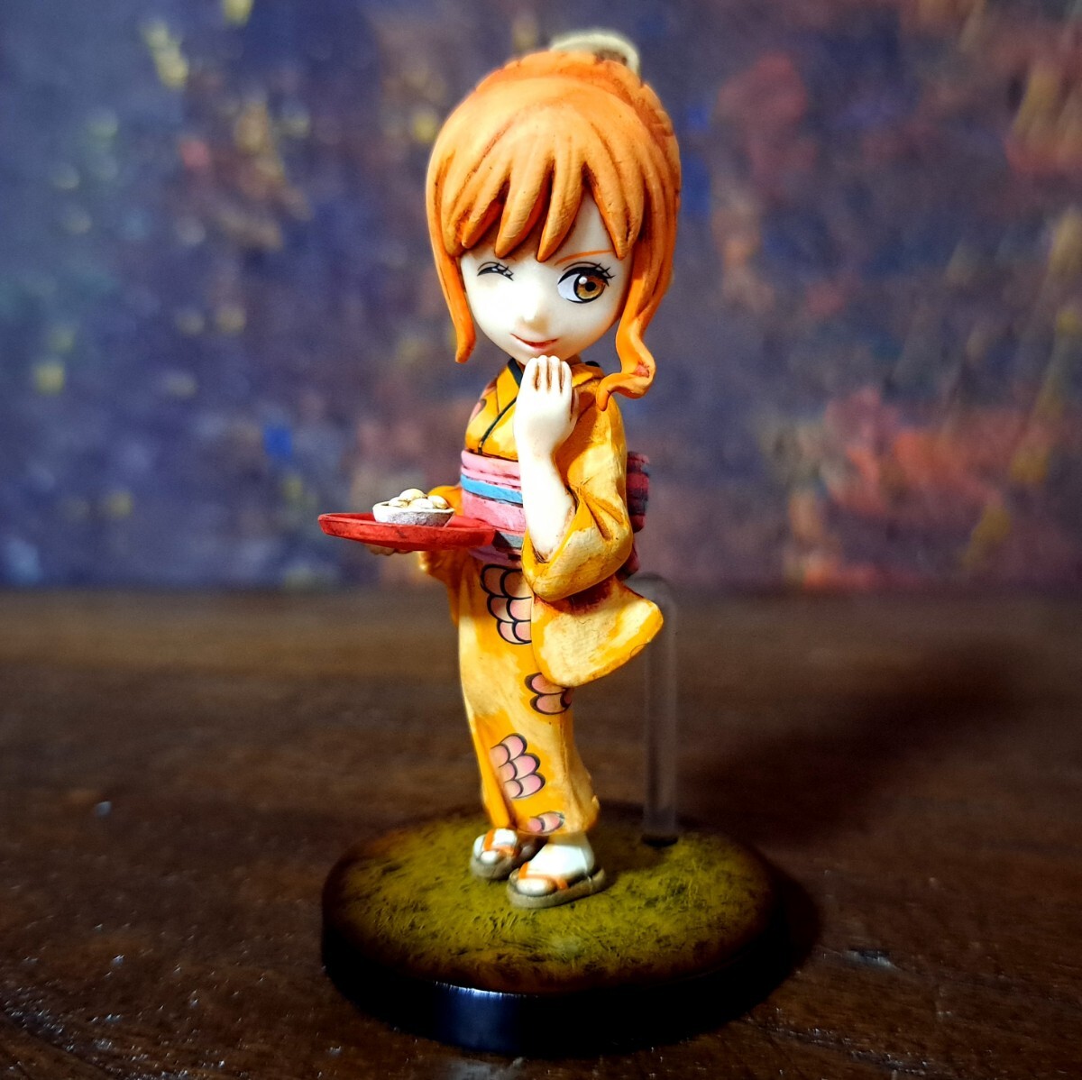 ナミ　リペイント塗装済み完成品/ワンピース/ワールドコレクタブルフィギュア/ワーコレ/WCF/ ONEPIECE figure repaint_画像1