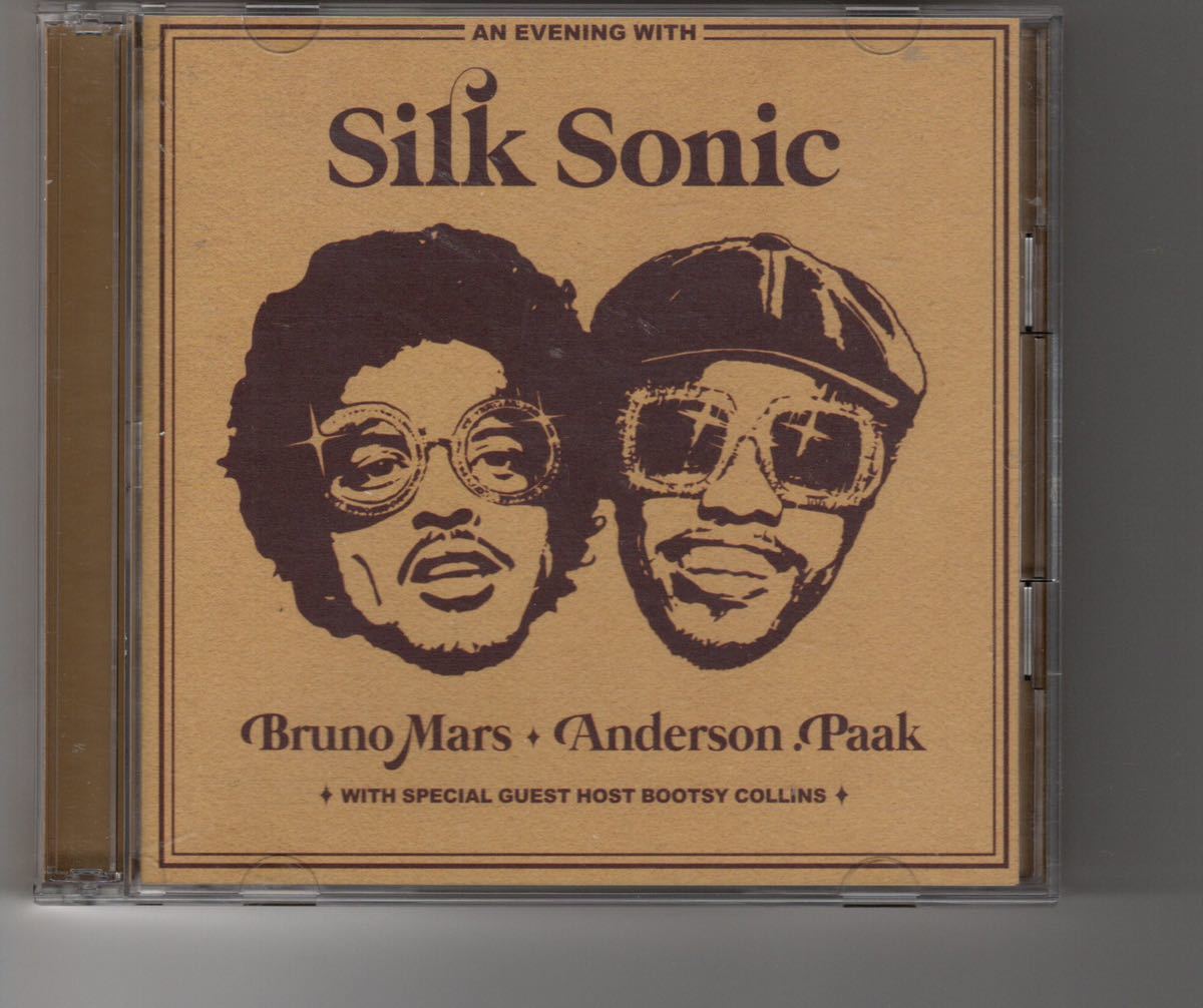 輸入盤アルバム！Silk Sonic (Bruno Mars ,Anderson Paak) [An Evening With Silk Sonic] ブルーノマーズの画像1