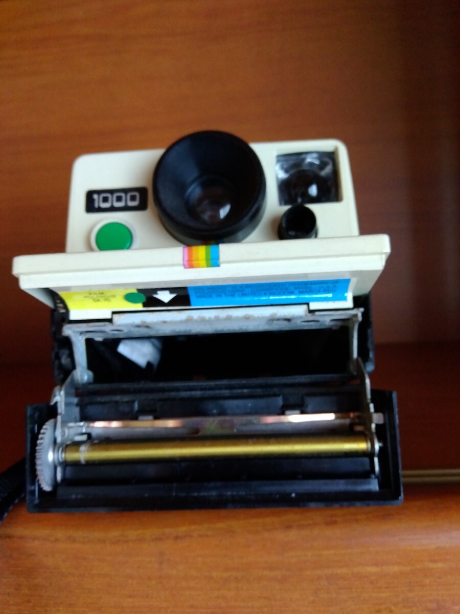 ポラロイドカメラ            Polaroid LAND CAMERA 1000  動作未確認です、暫くしまって在りました、 の画像5