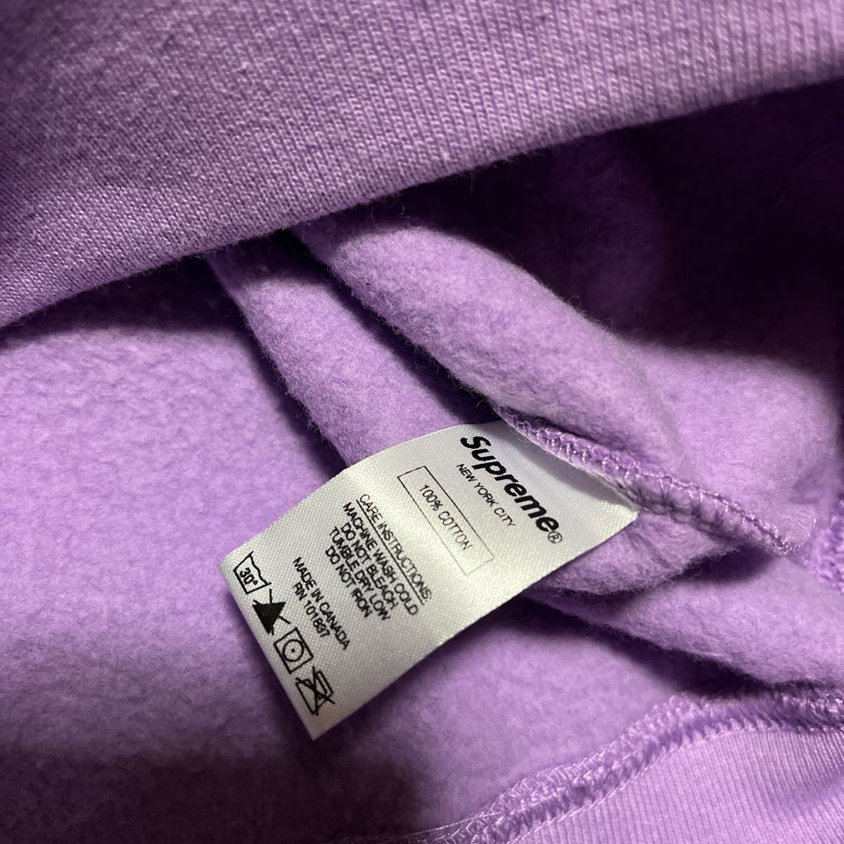 17ss Supreme Vampirella Hooded Sweatshirt ヴァンピエラ　パーカー　スウェット　Light Purple ライトパープル　Box Logo s_画像6