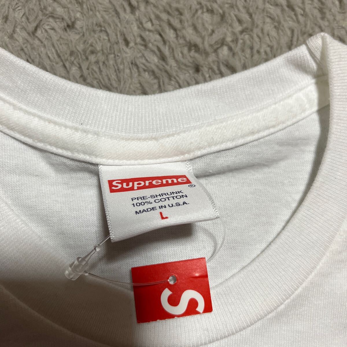 22aw Supreme Don't Fuck Around Tee Whiteシュプリーム ドント ファック アラウンド　tシャツ 白　ホワイト　L_画像3