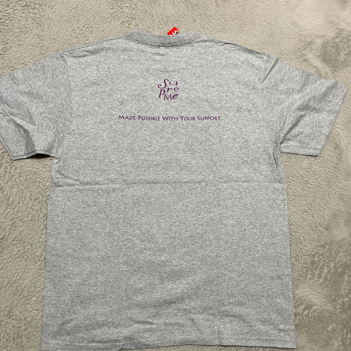 17aw Supreme Venus tee tシャツ Grey グレー Lの画像4