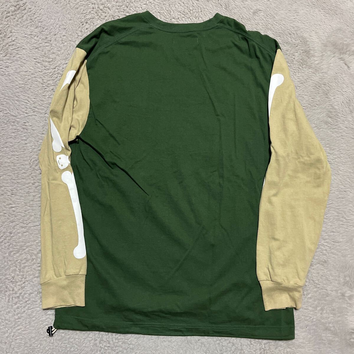 定価15400円 CUNE MEGA DOG RUN ロンt 犬 うさぎ tee tシャツ 2 m green 緑の画像4