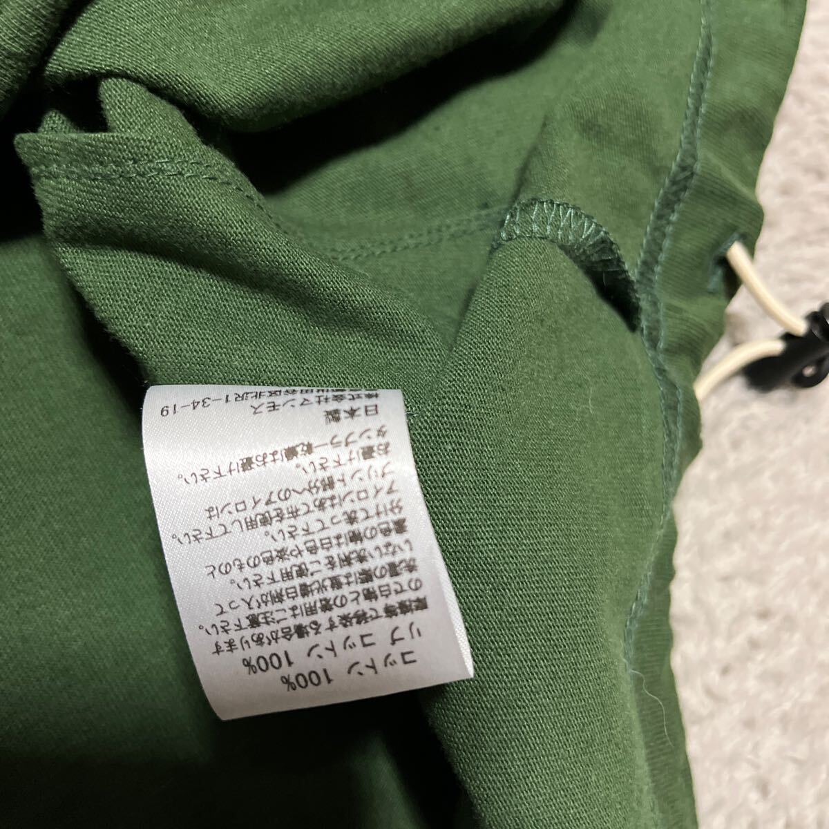 定価15400円 CUNE MEGA DOG RUN ロンt 犬 うさぎ tee tシャツ 2 m green 緑の画像7