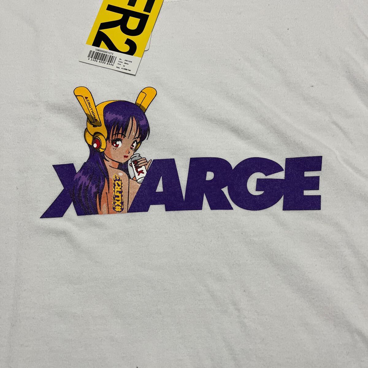 X-LARGE FR2 tee tシャツ バイカーガール　XL 白　ホワイト　エクストララージ_画像2