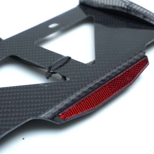  real carbon all-purpose rear turn signal reflector inspection active active 