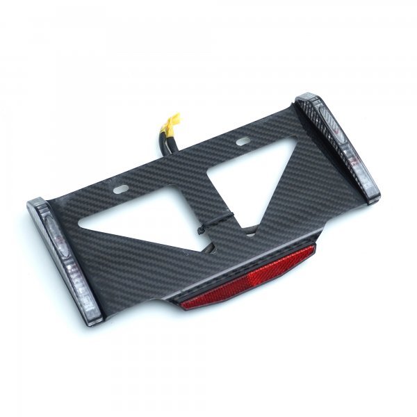  real carbon all-purpose rear turn signal reflector inspection active active 