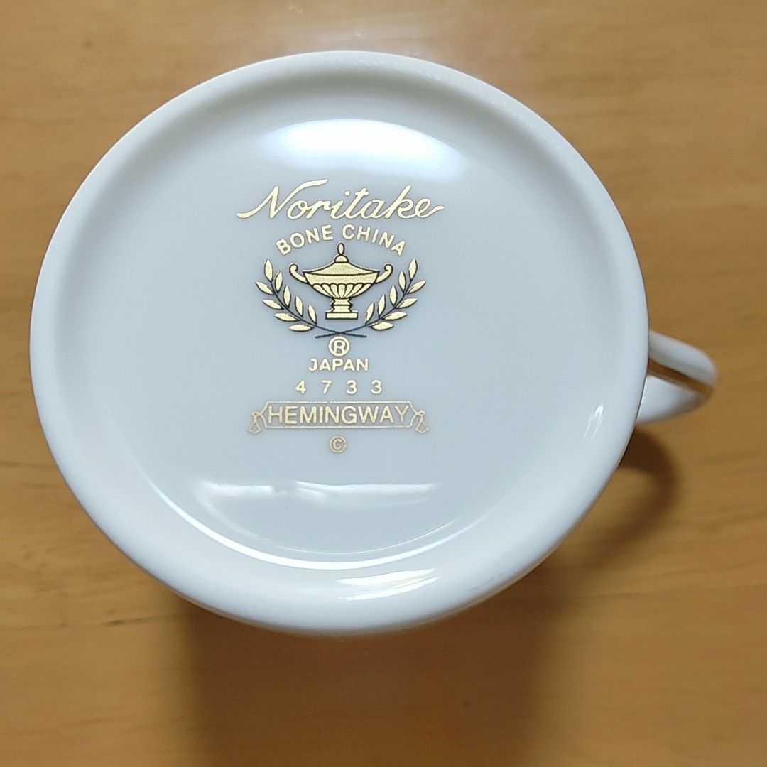 ノリタケペアデミタスカップ&ソーサーフィッツジェラルド ノリタケペアデミタスカップ&ソーサーフィッツジェラルド