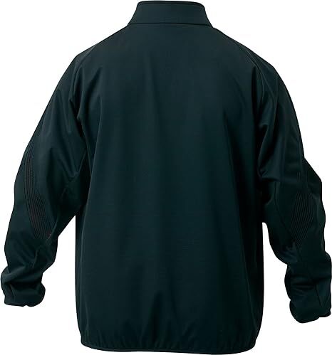  ZETT(ゼット) 野球用 プロステイタス ボンディング トレーニングジャケット 立衿 フルジップ BOW171B ブラック(1900) Sサイズ　GG304_画像2