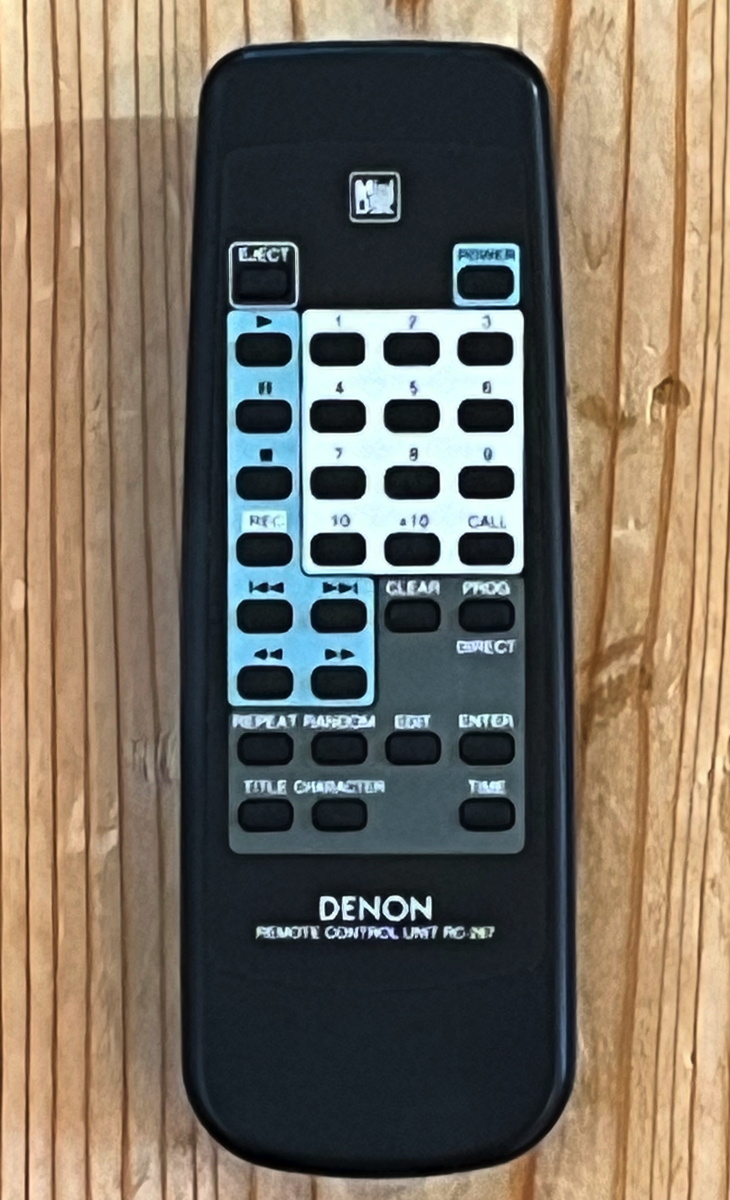  Denon DMD-800 MD плеер Junk руководство пользователя дистанционный пульт DENON