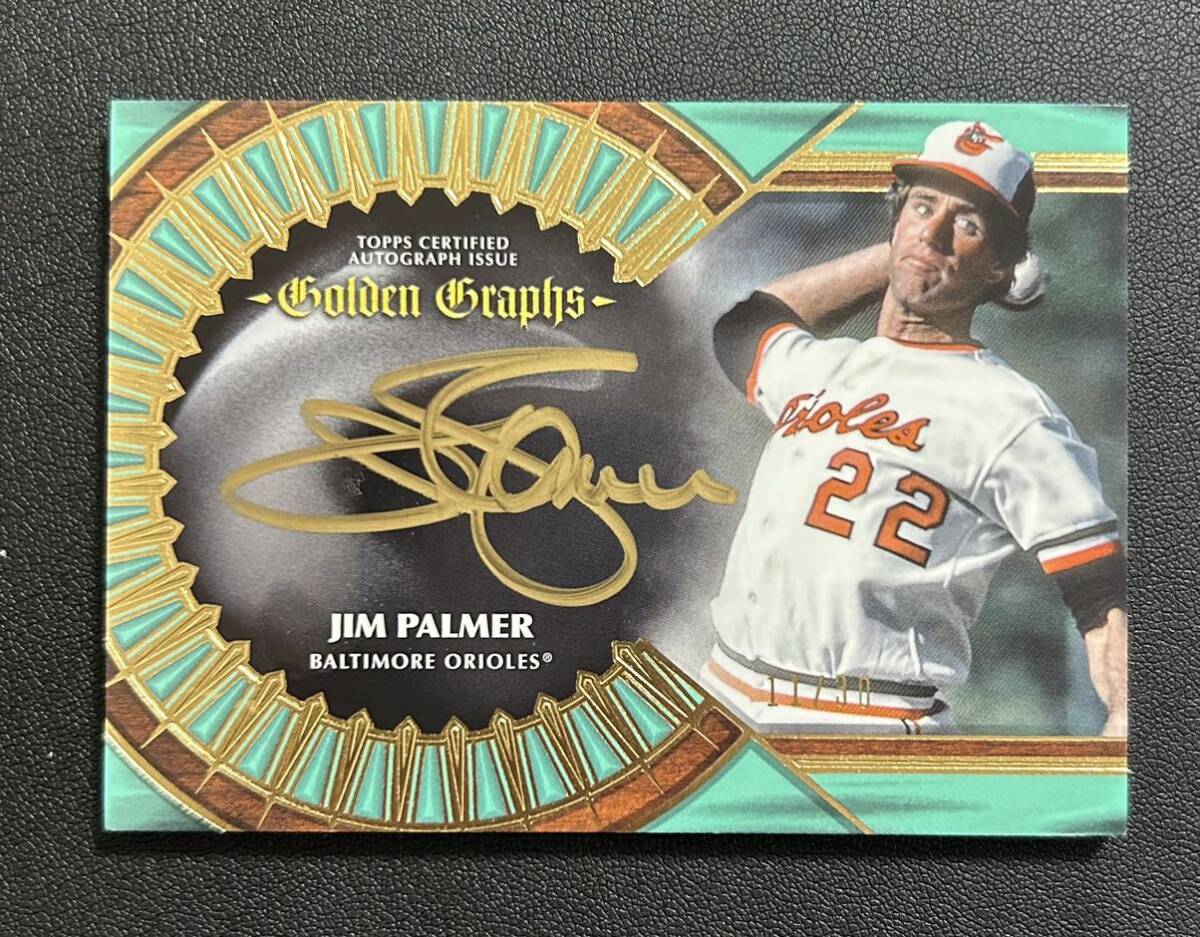 2023 Topps Five Star MLB Jim Palmer Orioles Auto 30枚限定 Golden Graphs Baseball_画像1