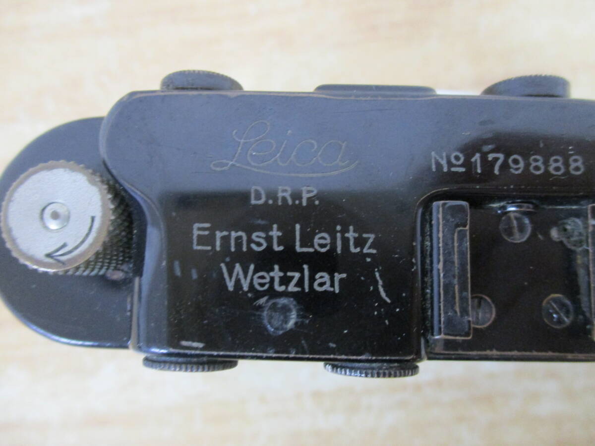 e10-4（Leica D.R.P. Ernst Leitz Wetzlar ボディ）ライカ フィルムカメラ 動作未確認 ジャンク 現状品 ヴィンテージ品_画像6