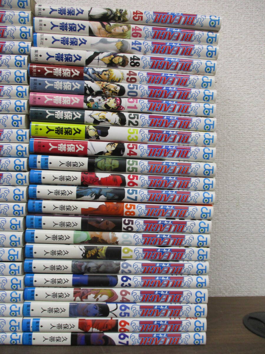 d9-5「BLEACH ブリーチ」1～67巻セット+THE REBOOTED SOULS 計68冊セット 久保帯人 少年ジャンプ _画像4