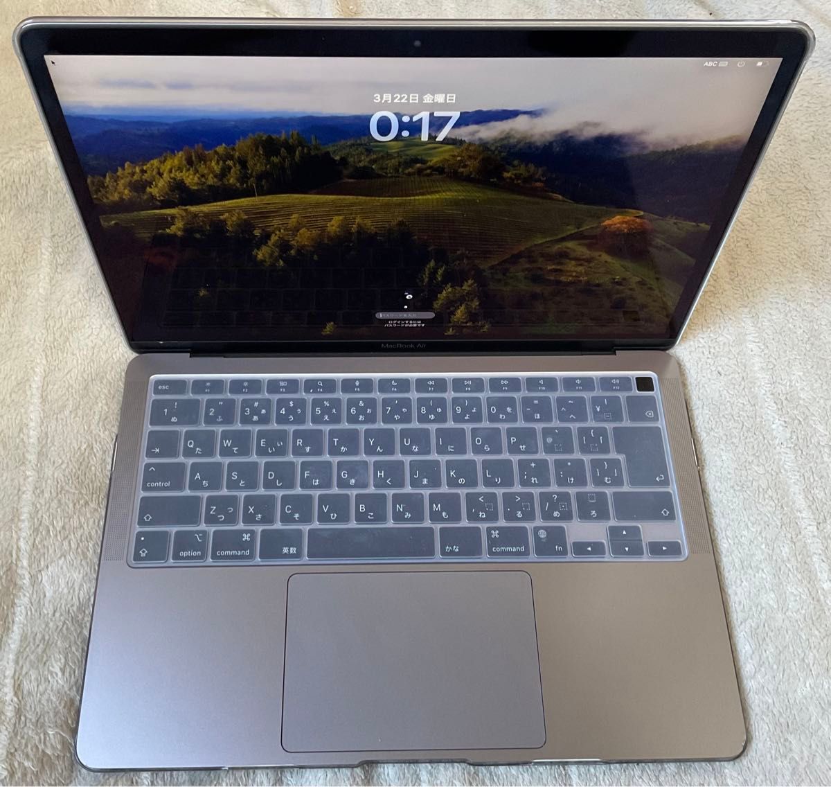 MacBook Air M1 メモリ8GB ストレージ 256GB スペースグレイ