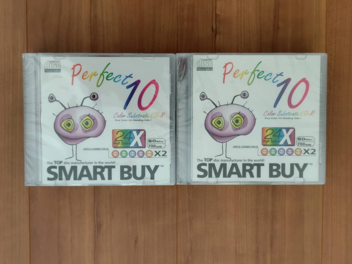 【未開封】SMART BUY　CD-R　700MB　20枚(10枚×2)セット_画像1