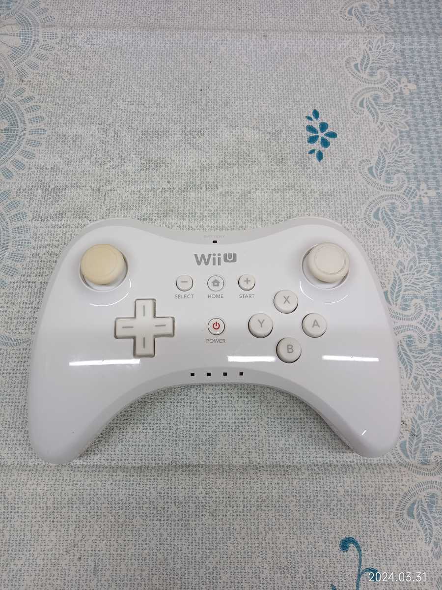 Nintendo　WiiU PRO　コントローラー　WUP-005　_画像1