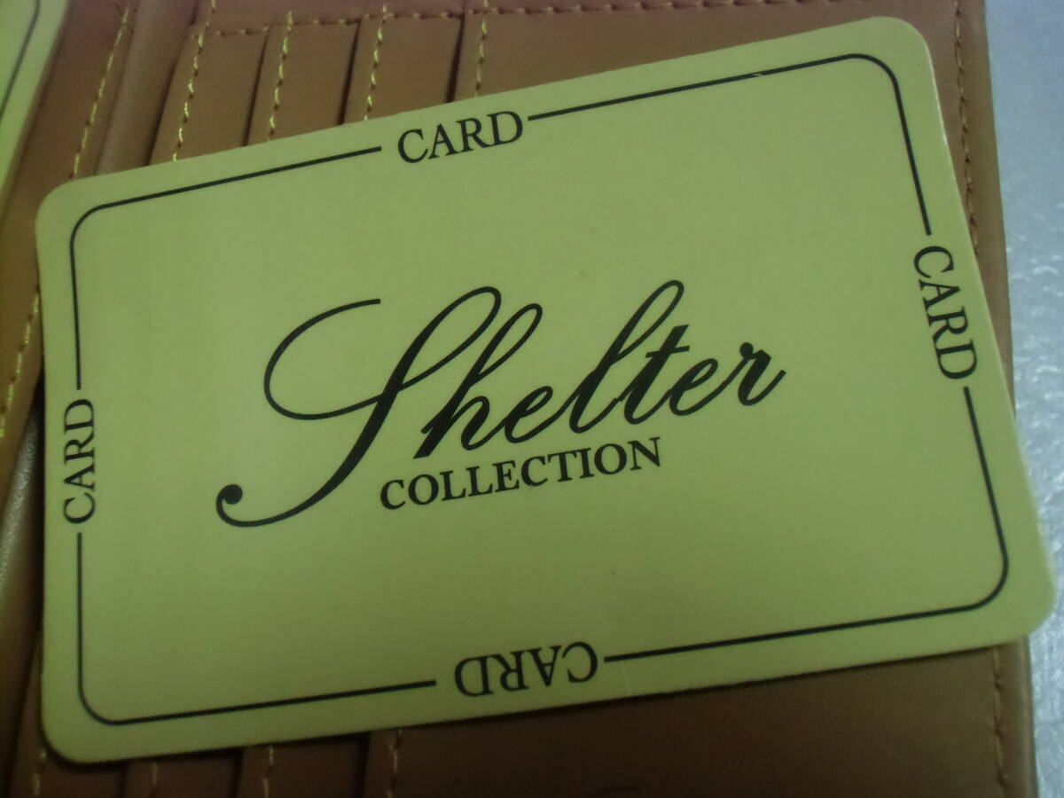 即決 shelter 二つ折り 黄色 財布 未使用 シェルター イエロー 男女兼用 ユニセックス_画像5
