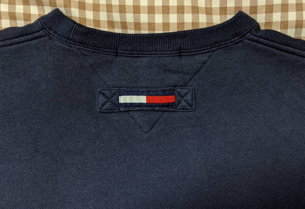 【レアモデル】TOMMY HILFIGER GOLF トミーヒルフィガー ゴルフ　トレーナー スウェット　メンズ　紺系　Lサイズ　オーバーサイズ_画像4