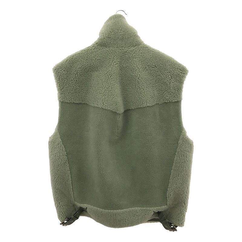 [ новый товар ] venit /ve вязаный | WOOL POLYESTER BOA RIDERSVEST байкерская куртка | 38 | mint green | женский 
