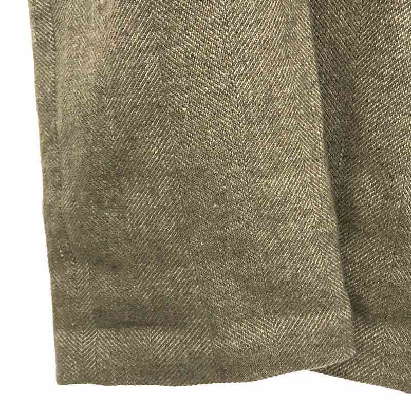 GALERIE VIE / Galerie Vie | wool linen tweed Jump suit | F | light brown | lady's 