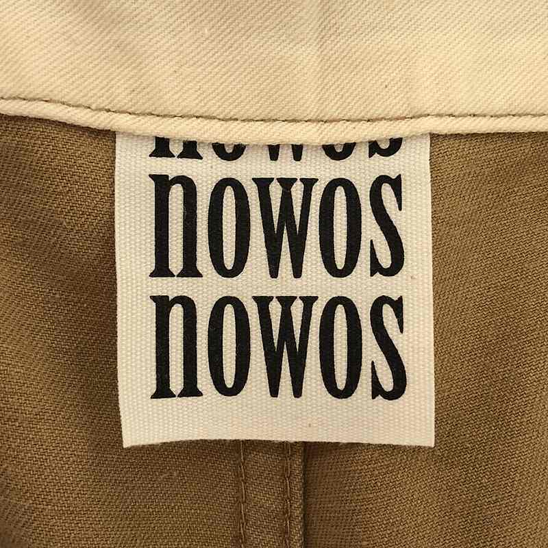NOWOS / ノーウォス | 2019AW | Chino pants ワイドパンツ | S | ベージュ | レディース_画像6