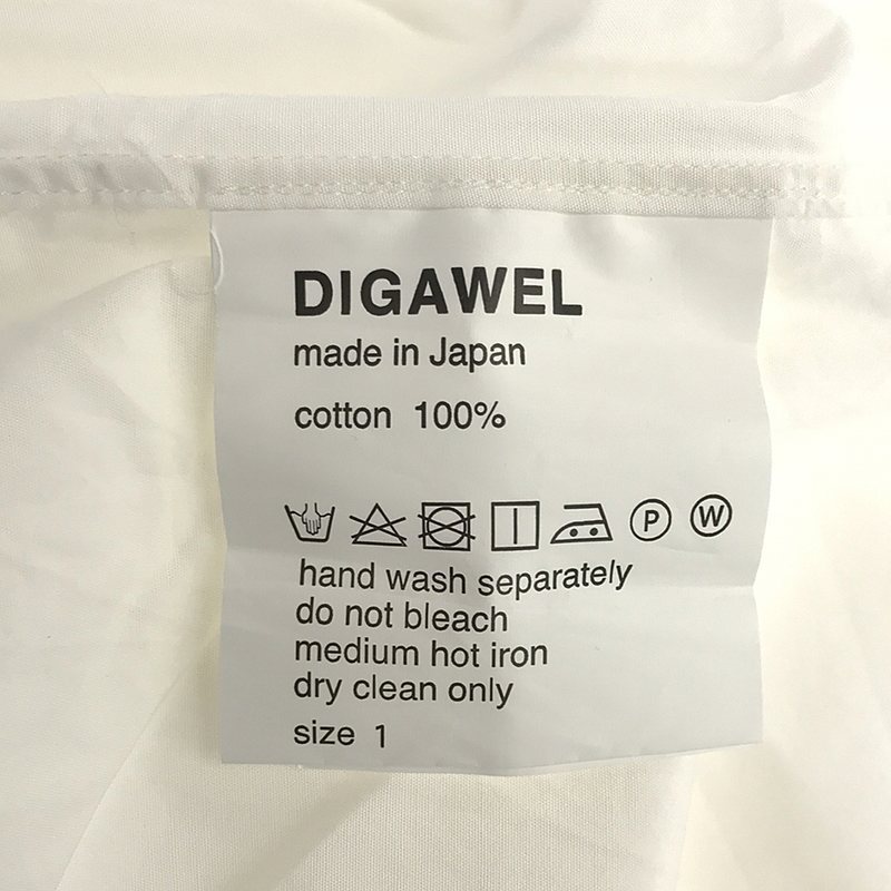 DIGAWEL / ディガウェル | STANDARD SHIRT シャツ | 1 | ホワイト | レディース_画像6