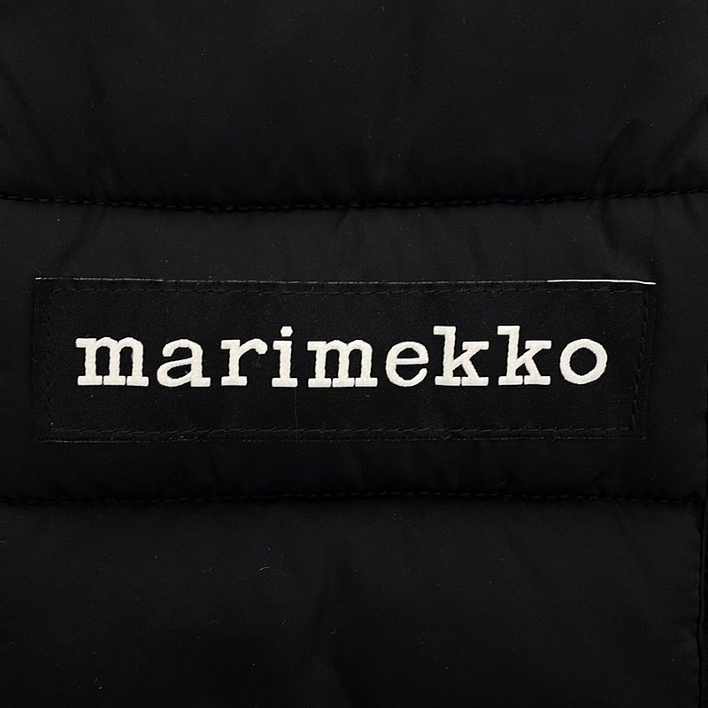 【美品】 marimekko / マリメッコ | LEIMEA ショルダーバッグ | ブラック | レディース_画像6