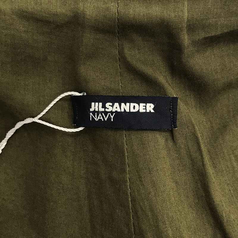 JIL SANDER NAVY / ジルサンダーネイビー | 2018AW | フーデッド ショートコート | 40 | カーキ | レディース_画像6