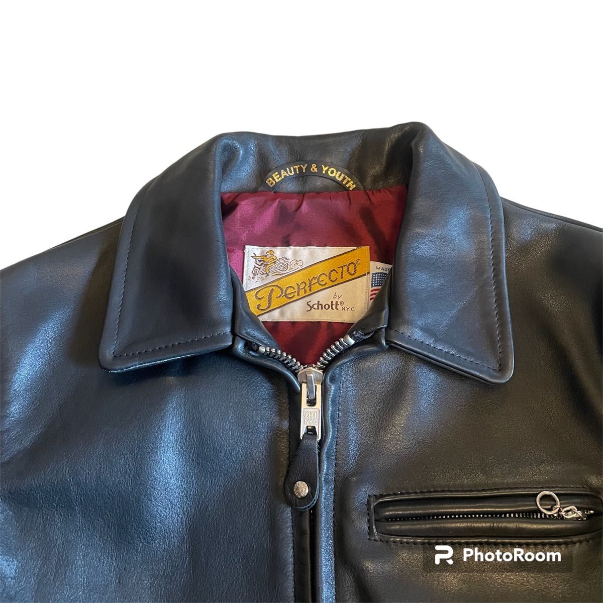 Schott × UNITED ARROWS 別注 レザージャケット シングル Schott × UNITED ARROWS 別注 レザージャケット シングル