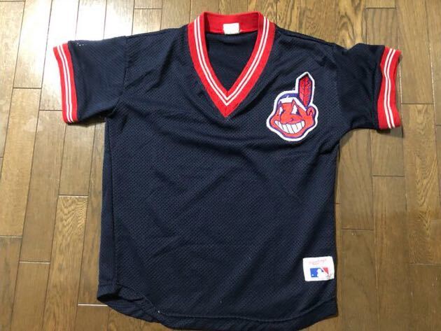 ★CLEAVELAND INDIANS GARDIANS クリーブランド インディアンス ガーディアンズ★CHIEF WAHOO チーフ ワフー★ユニフォーム JERSEY★_画像1