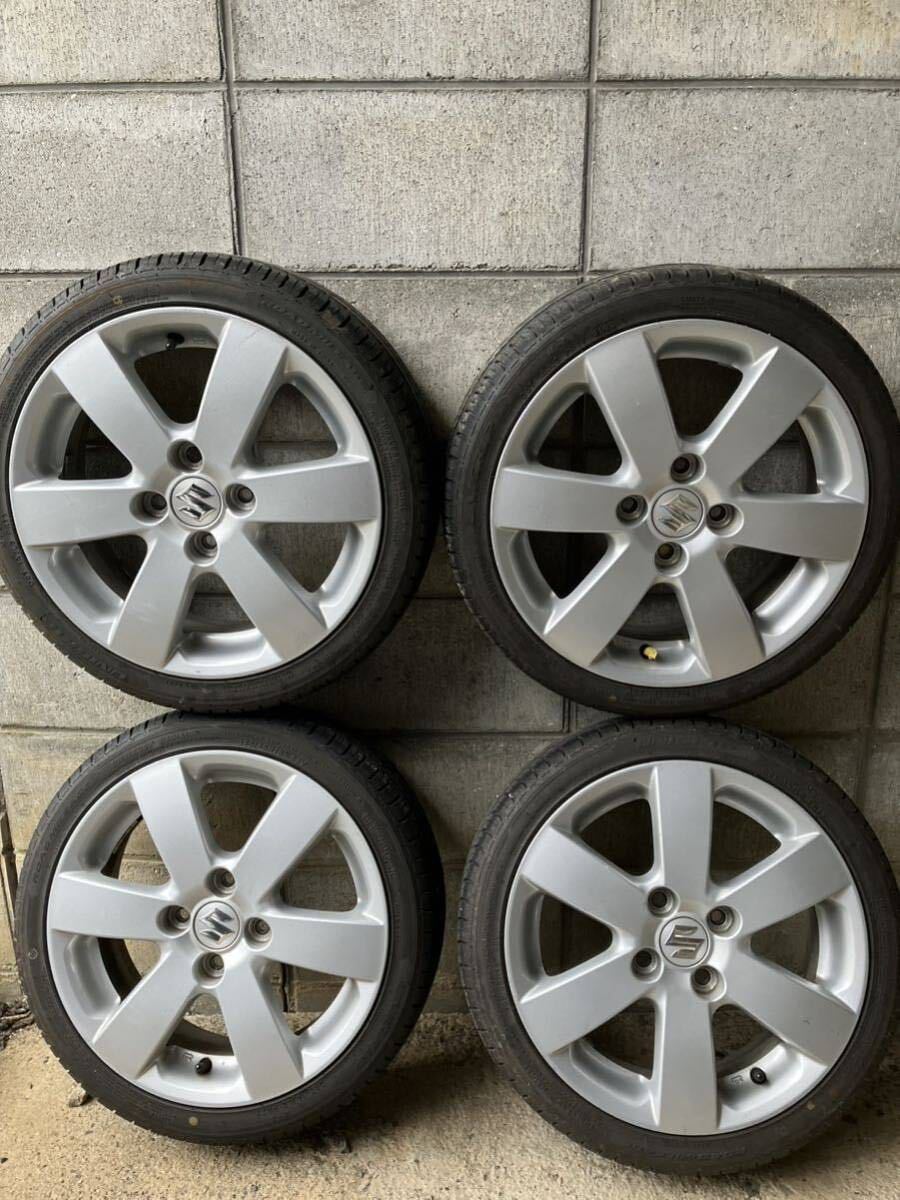 Yahoo!オークション - スイフト純正ホイール 165/45R15 4H-100 Yahoo!オークション - スイフト純正ホイール 165/45R15 4H-100