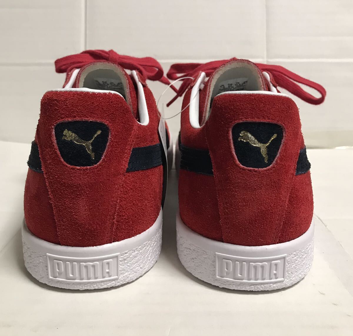 送料無料 PUMA プーマ スエード SUEDE VTG MIJ RETRO ハイリスク レッド/ニュー ネイビー MADE IN JAPAN 日本製 シューズ 28.5_画像6