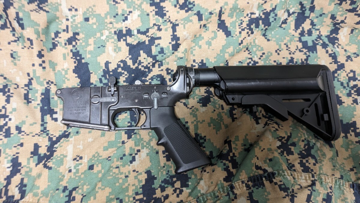 東京マルイ M4A1 CQBR Block1 ロアレシーバー アセッンブル ガスブローバック GBB エアガンの画像1