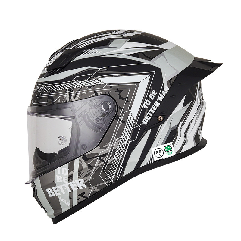 新入荷 フルフェイスヘルメット バイクヘルメット システムヘルメット オートバイ ヘルメット SOMAN DOT認証 男女兼用 I -サイズ:L_画像6