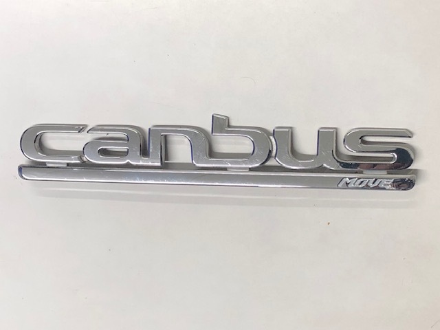 ★☆送料無料☆★ダイハツ ムーヴキャンバス MOVE canbus エンブレム★メッキ・シルバー_画像1