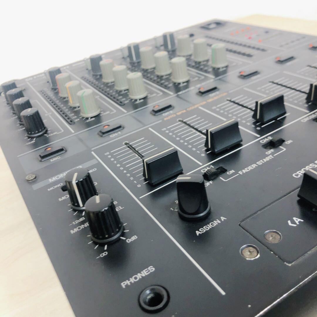  現状販売 Pioneer パイオニア DJM-500 DJミキサー 通電のみ確認 ジャンク 音響機器 音楽 DJ 楽器 _画像9