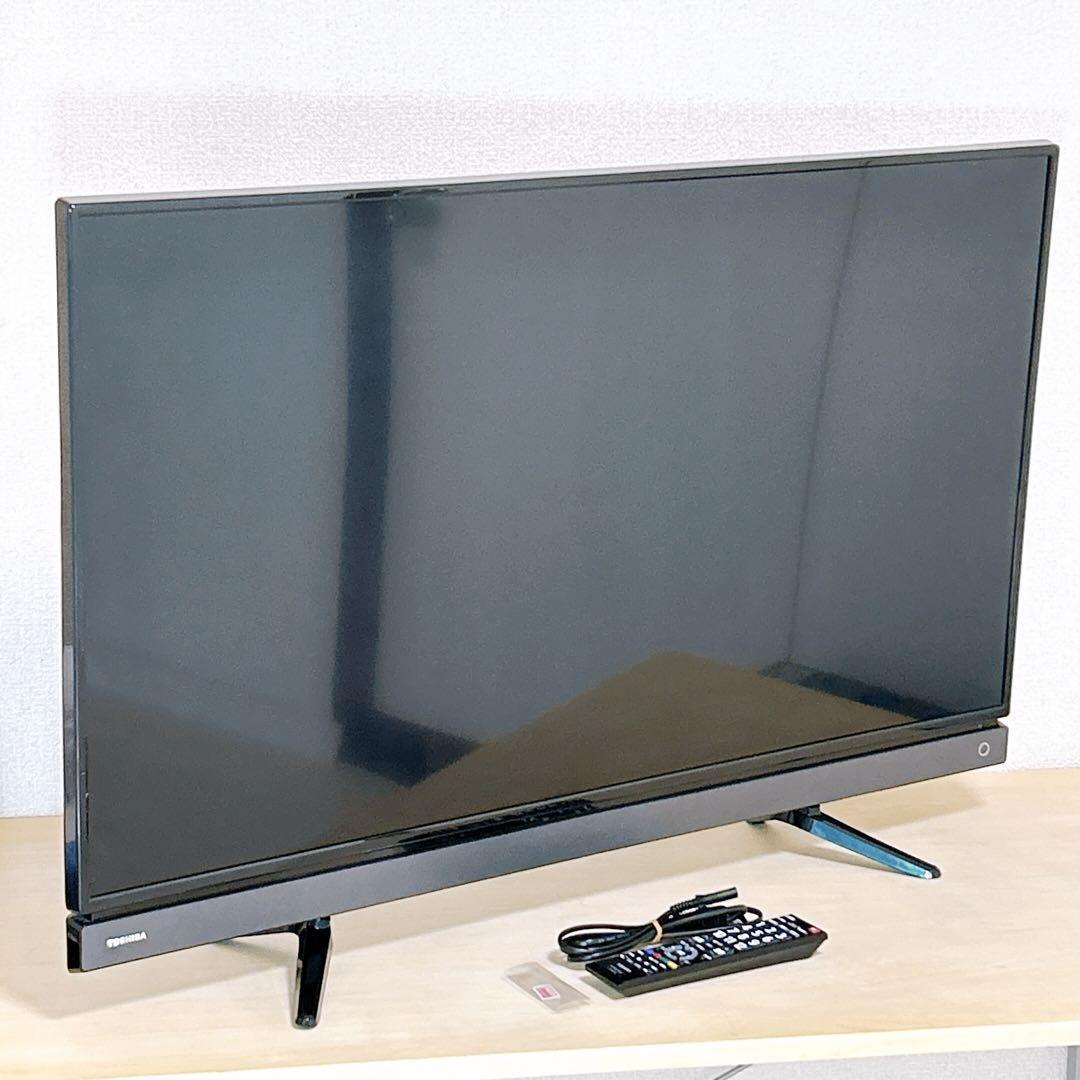 TOSHIBA 40 type full hi-vision liquid crystal tv-set REGZA 2017 year black 