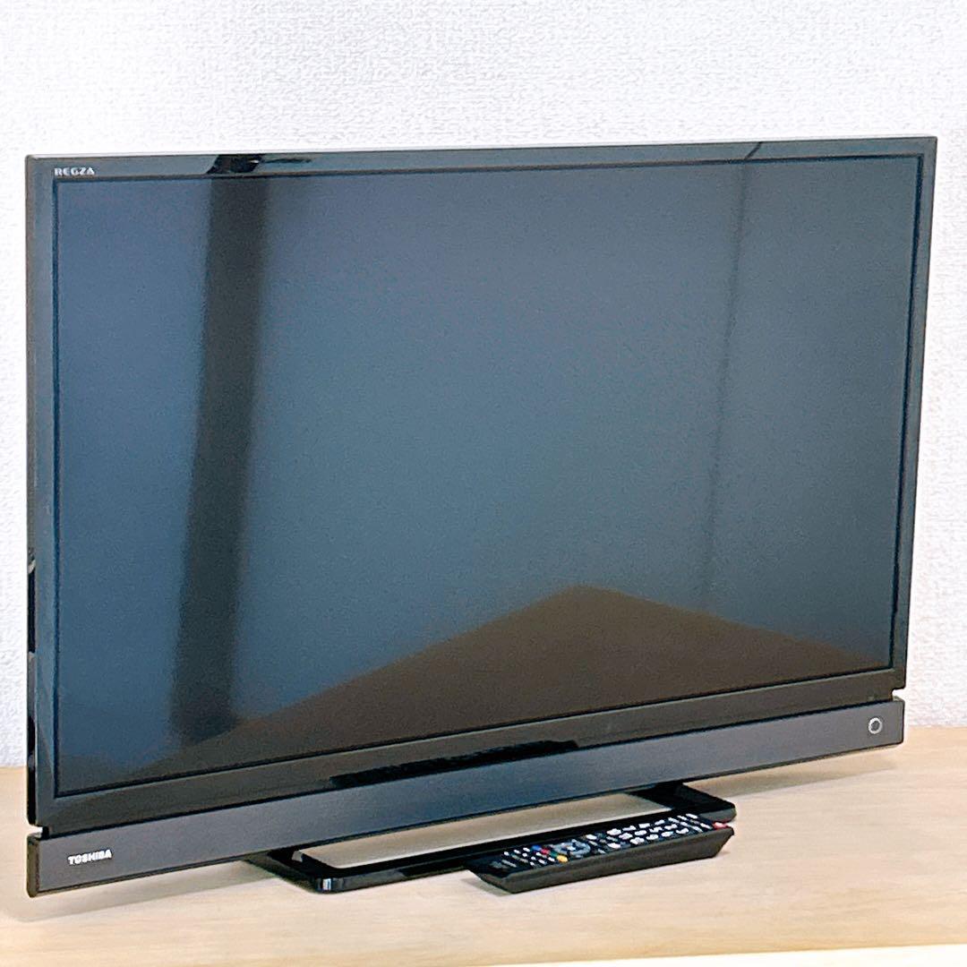 TOSHIBA 32型 液晶カラーテレビ REGZA 32S20 2017年 黒