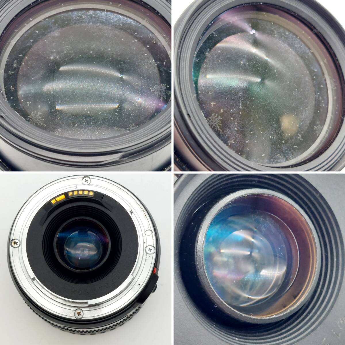 【4642】　★1円スタート Canon EOS55 EYE CONTROL 一眼レフカメラ フィルムカメラ ZOOM LENS EF 28-105㎜ 1:3.5-4.5_画像8