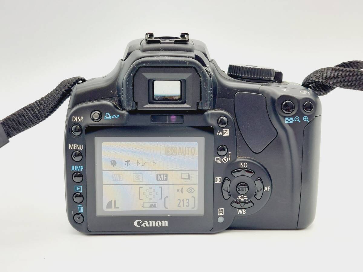 【5838】　★1円スタート Canon EOS Kiss Digtal X　一眼レフデジタルカメラ EF-S 18-55㎜ 1:3.5-5.6 Ⅱ USM _画像4