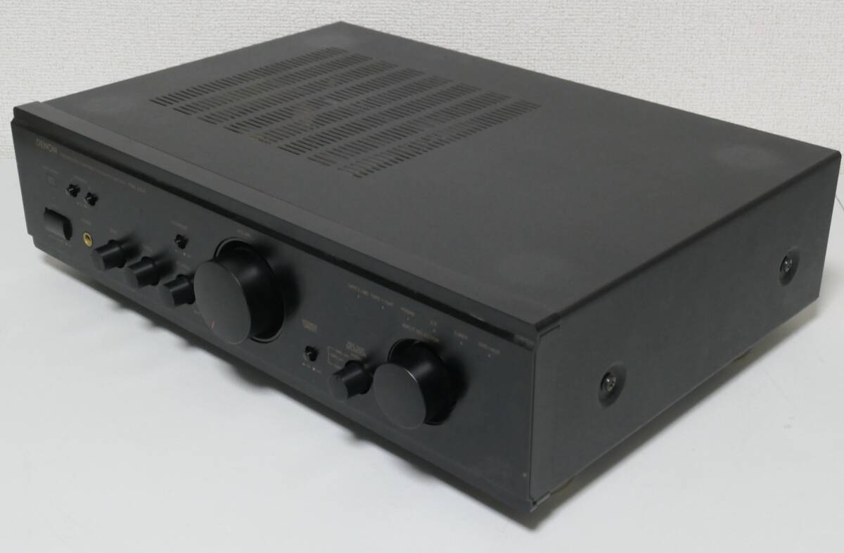 DENON Denon pre-main amplifier PMA-390IV black remote control 
