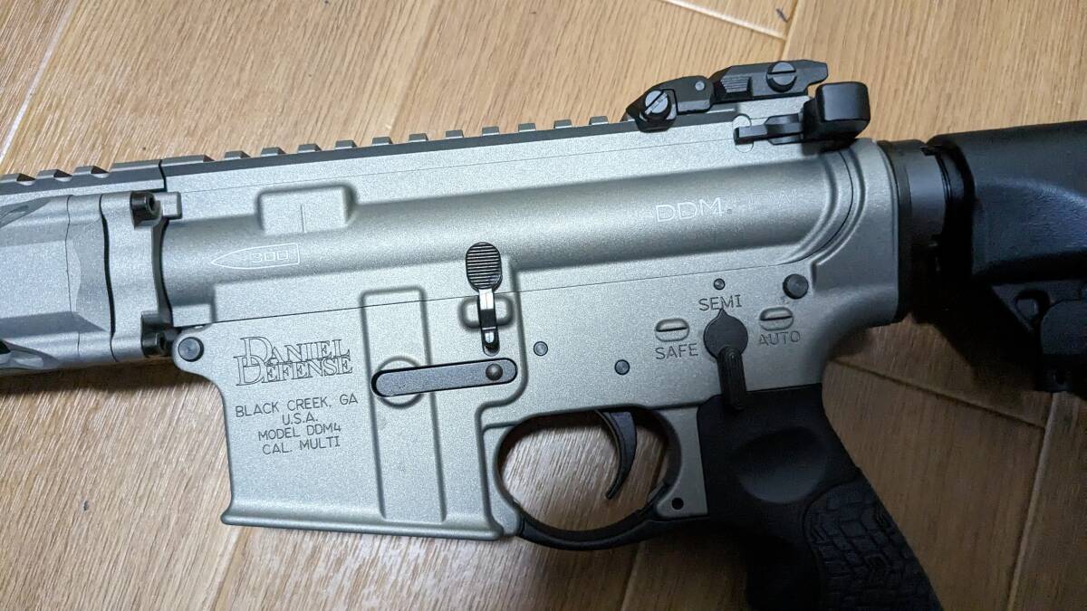 EMG×T8 SP SYSTEMS DDM4 PDW ガスブローバック (DD Licensed) シルバー 【最新モデル】 【新古品】_画像8