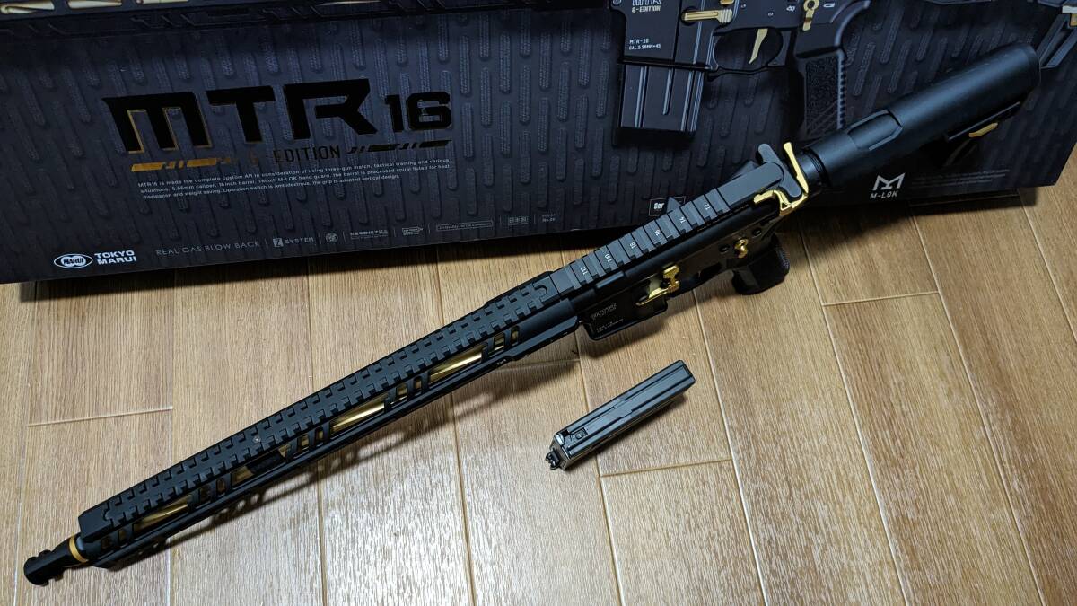 東京マルイ MTR-16 G-EDITION GBB M4MWS 【新古品】_画像4