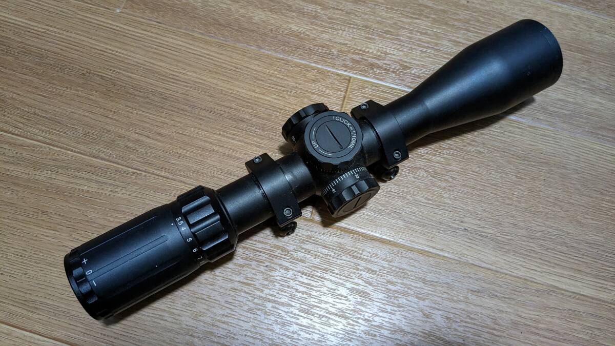 ベクターオプティクス/VECTOR OPTICS Marksman 3.5-10×44 スコープ 【美品】の画像4