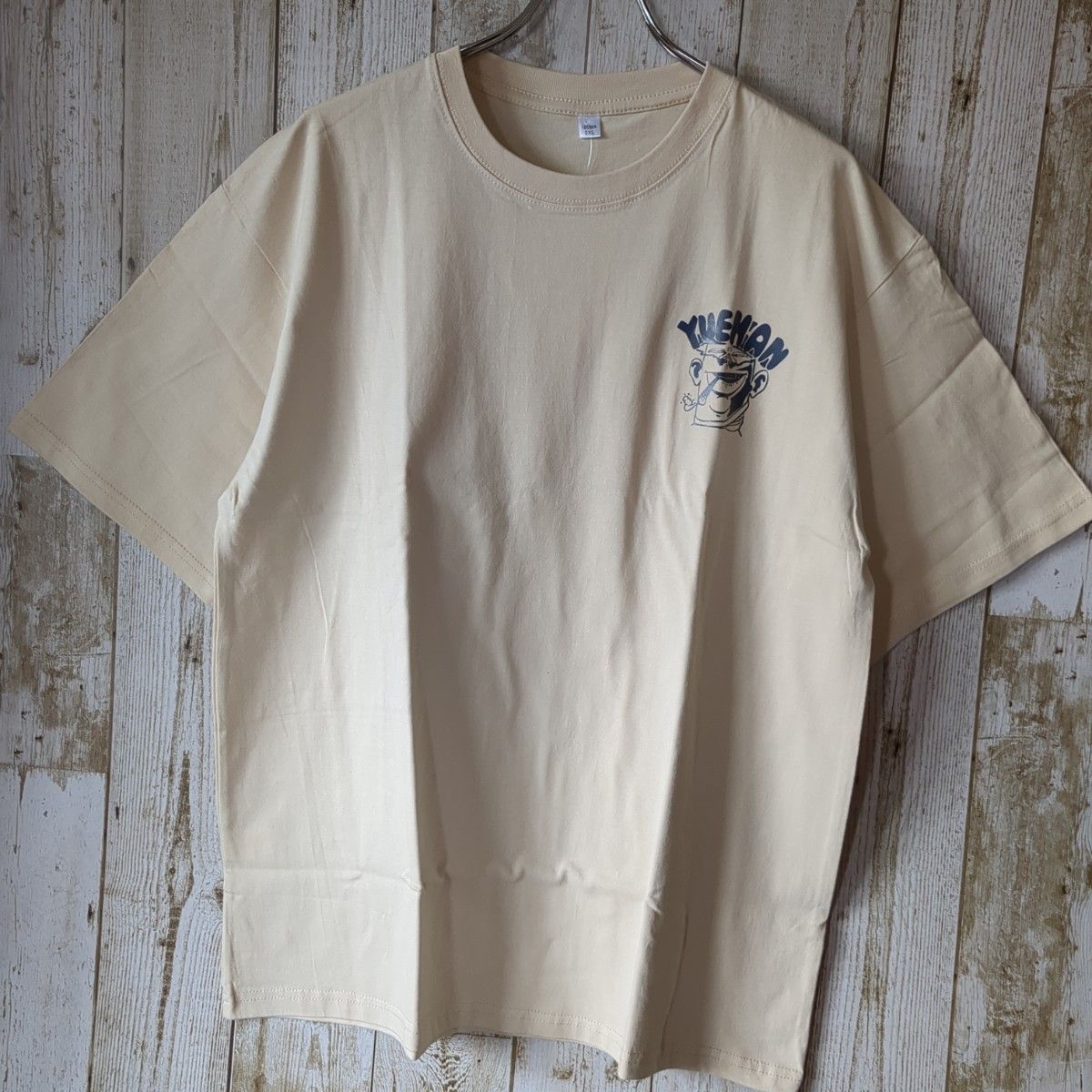 メンズ　Tシャツ　★ストリート　ビックシルエット　バックプリント★　半袖