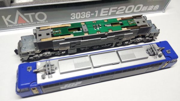 【オリジナル製品】KATO 機関車用A（電球色）常点灯・リップルフィルタライト基板_画像4