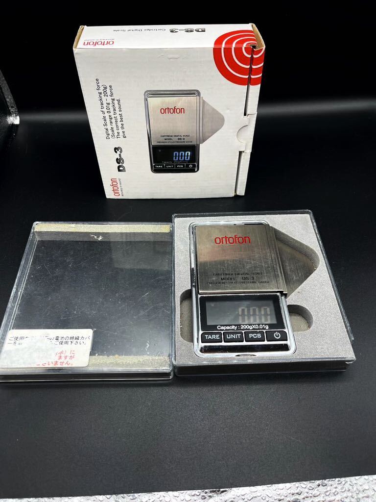 [1.1 ten thousand ][ ortofon DS3]* measurement vessel * needle pressure meter *