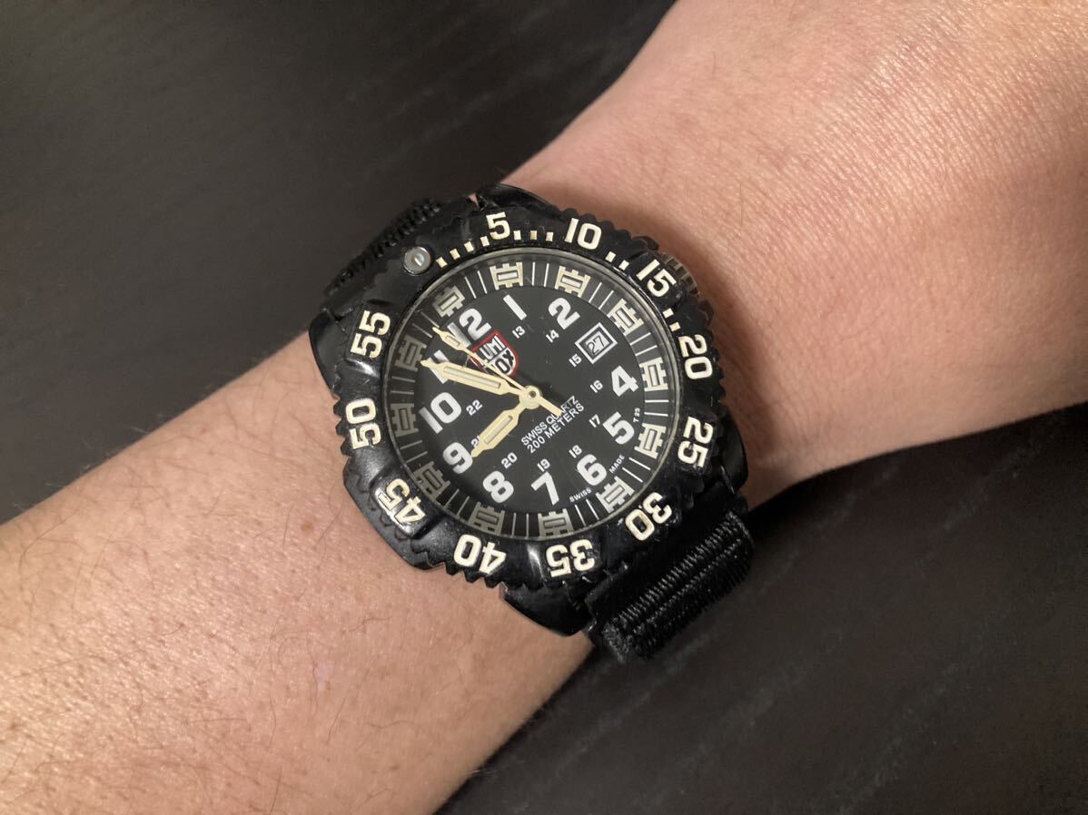 LUMINOX ルミノックス 腕時計 3050 ブラック の画像1