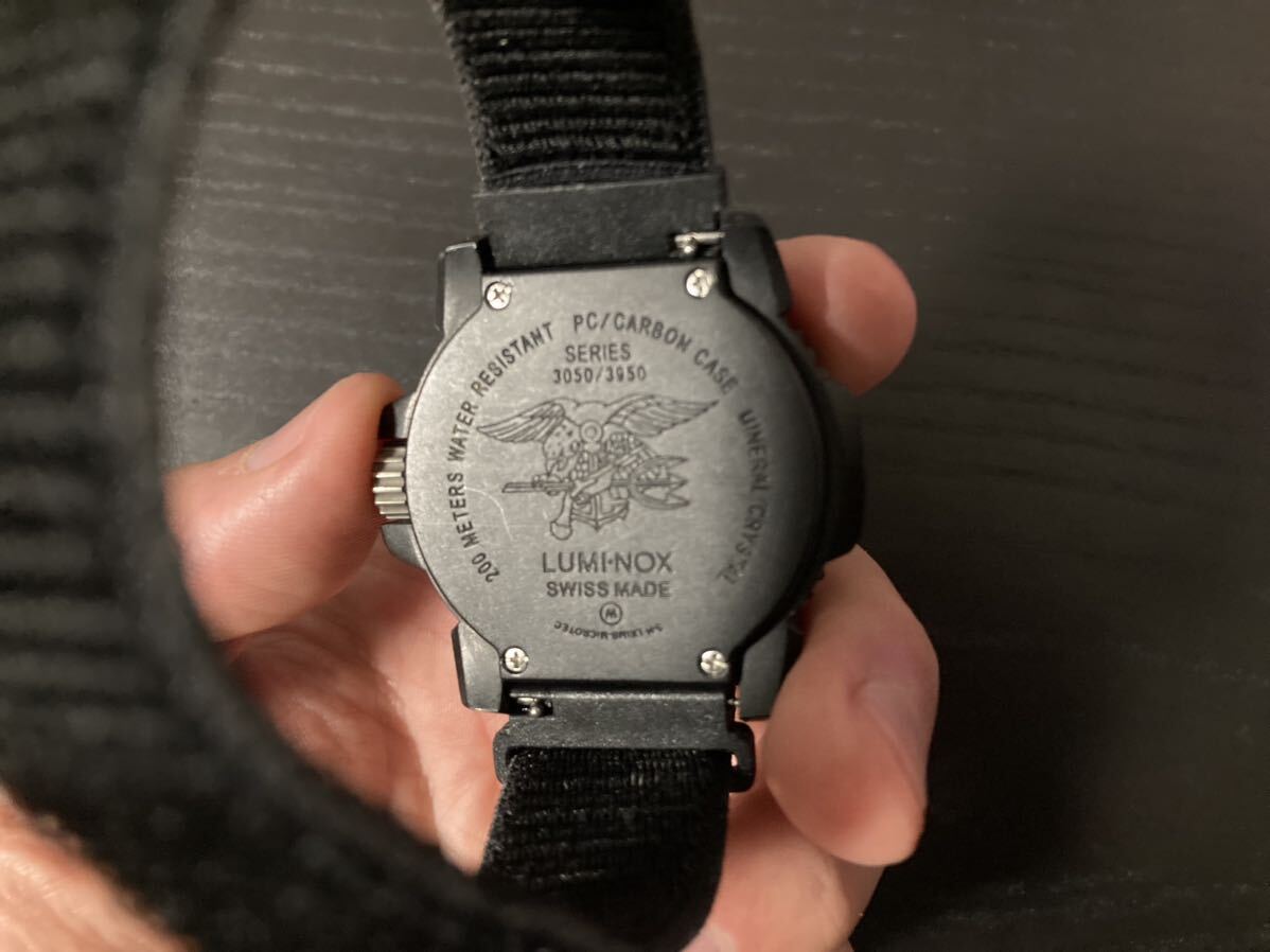 LUMINOX ルミノックス 腕時計 3050 ブラック の画像7